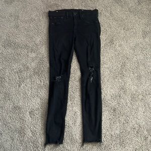 Rag and Bone Black jeans